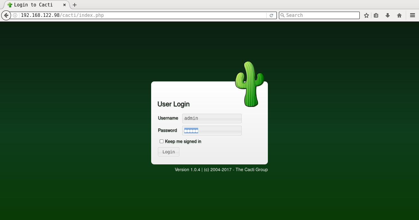 User login